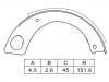 Brake Shoe Set:36160-T9325