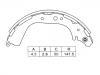 Brake Shoe Set Brake Shoe Set:K1190